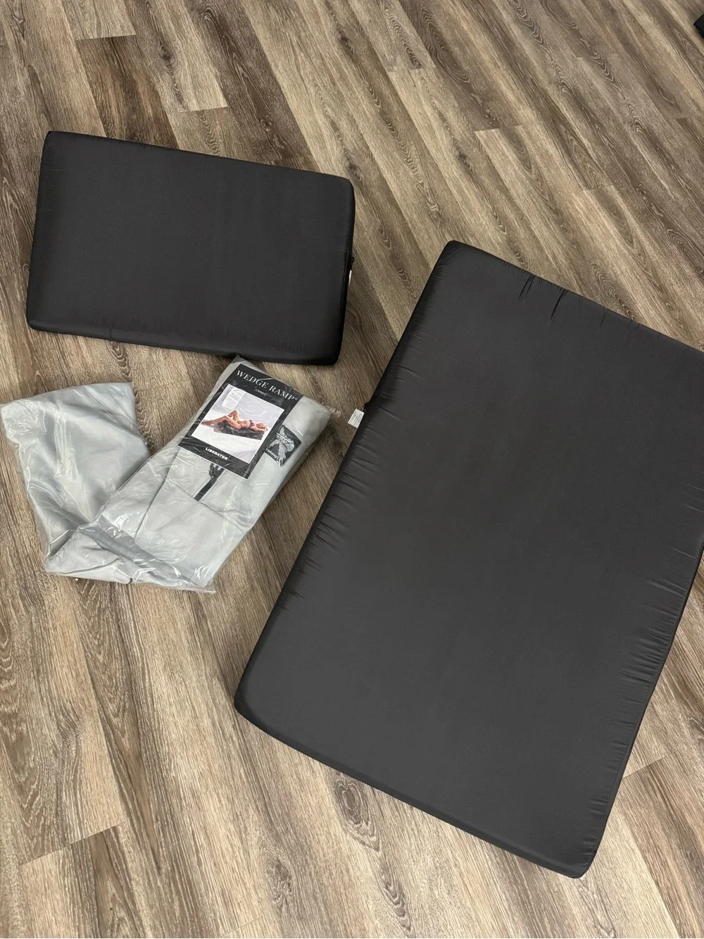 NEW Liberator Wedge and Ramp Positioning Pillow Combo Original Size 12” grey
